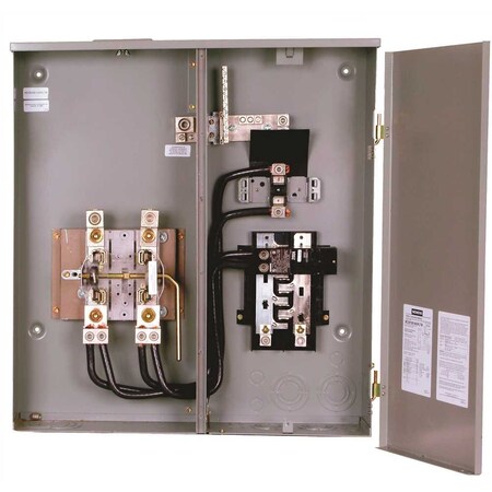 Siemens 400 Amp 8-Space 16-Circuit Combination Meter Socket Load Center MC0816B1400RLTM
